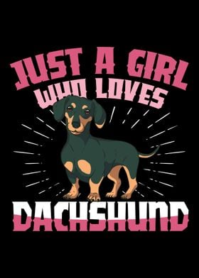 Dachshund Girl Dog Lover