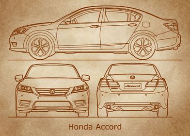 Honda Accord 2013  old 