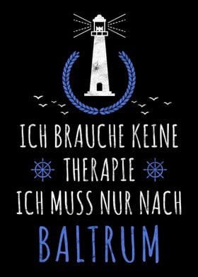 Baltrum Nordsee Spruch