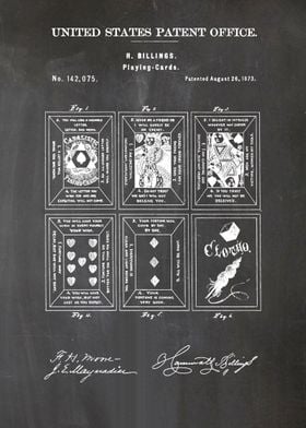 22 Playing Cards Patent