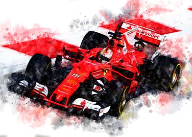 Sebastian Vettel No 5