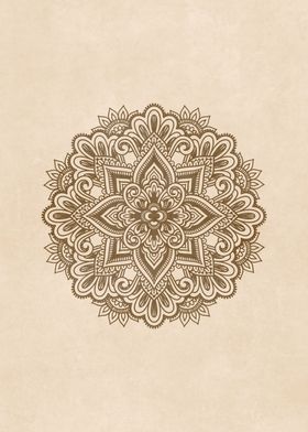 Brown Mandala