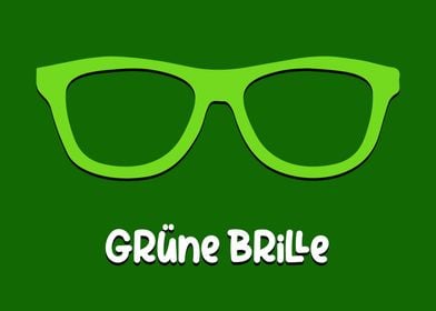 Grune Brille