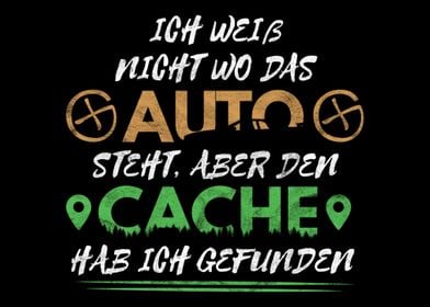 Witziger Geocache Spruch