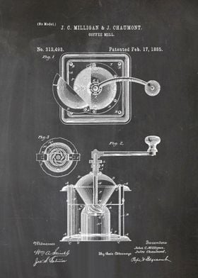 4 Coffee Grinder Patent P