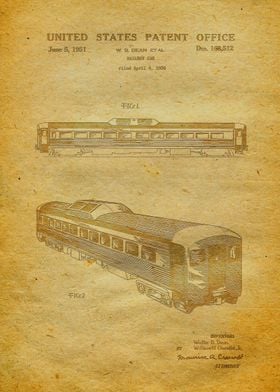 27 Railway Car Patent