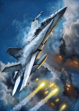 'F 18 Hornet ' Poster by Stan Art | Displate