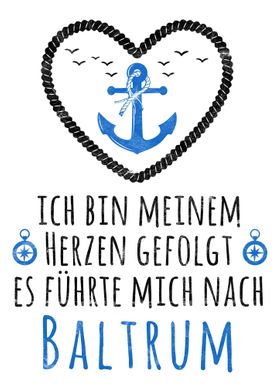 Baltrum Nordsee Spruch