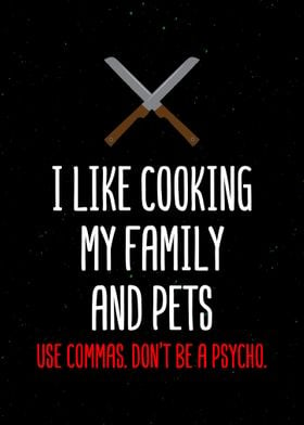 Cooking Family Pets Decor