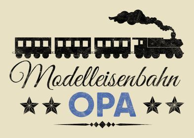 Modelleisenbahn Opa