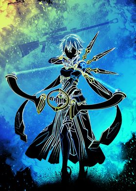 Anime Sword Art Online SAO' Poster, picture, metal print, paint by Team  Awesome