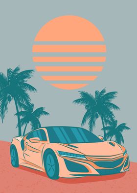 nsx 2020 sunset