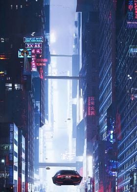 Cyberpunk Future City