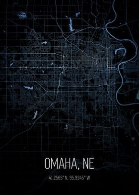 Omaha City Map