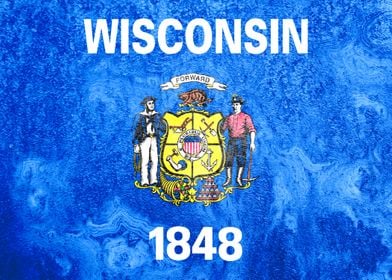 Wisconsin State Flag