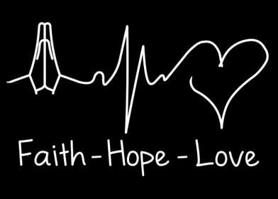 Faith hope and love