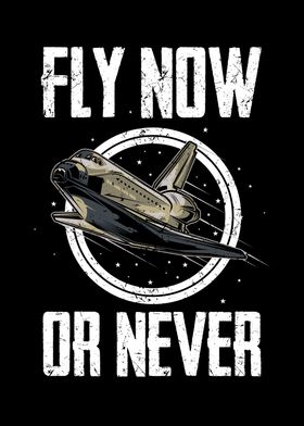 Fly now or never