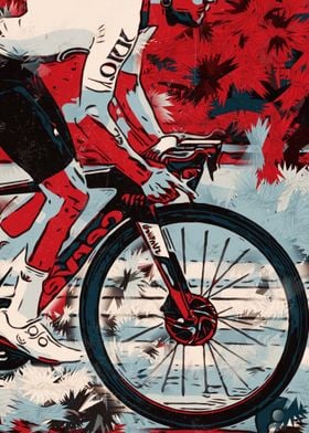 Cyclist Artwork