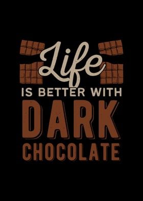 Funny Dark Chocolate