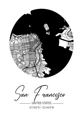 San Francisco City Map