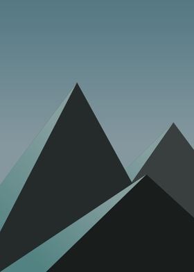 Minimal Dark Mountains