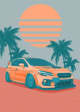 wrx sti summer vibe