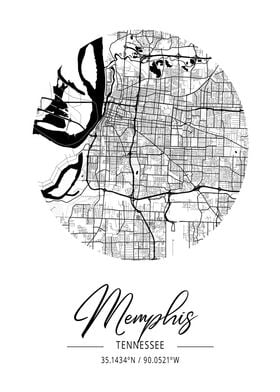 Memphis City Map