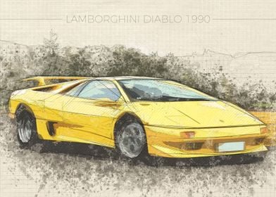 Lamborghini Diablo 1990