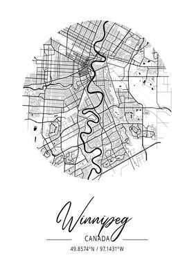 Winnipeg City Map