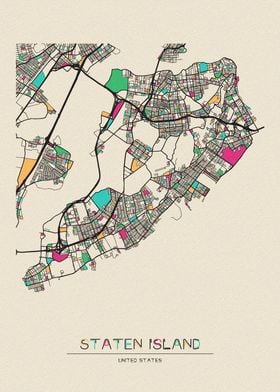 Staten Island Map