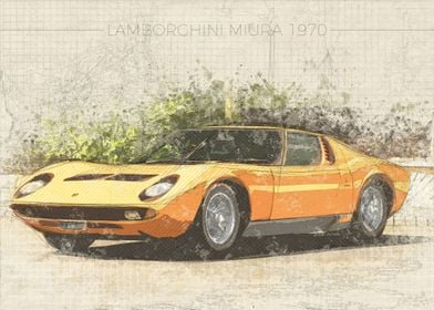 Lamborghini Miura 1970