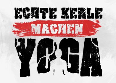 Echte Kerle Machen Yoga