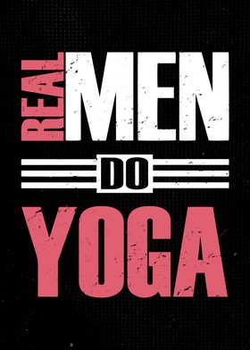 Real men do Yoga