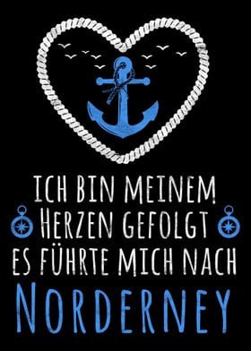 Norderney Nordsee Spruch