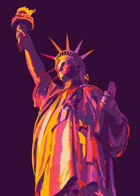 liberty statue fullcolor