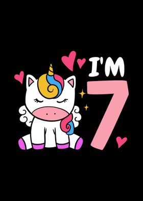 7th Birthday Unicorn