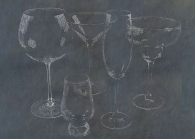 Sketch Glassware