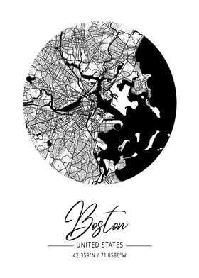 Boston City Map