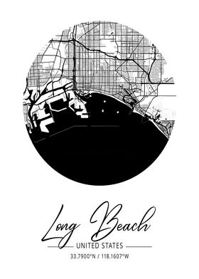 Long Beach City Map