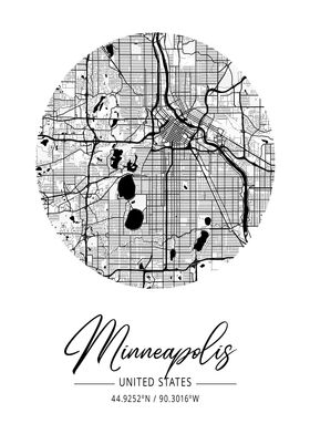 Minneapolis City Map