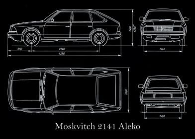 Moskvitch 2141 Aleko 