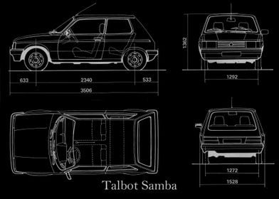 Talbot Samba 1982  