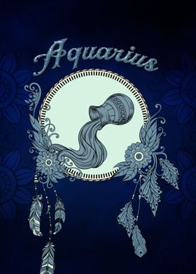 Zodiac sings aquarius