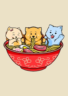 Ramen and cats