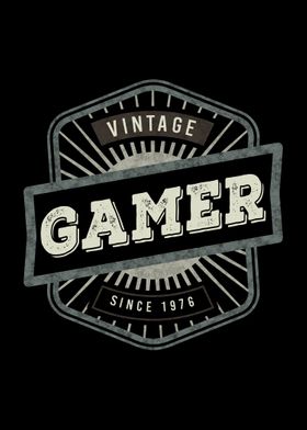 Vintage Gamer Badge