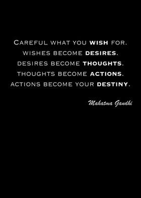 Wish and mind Quote