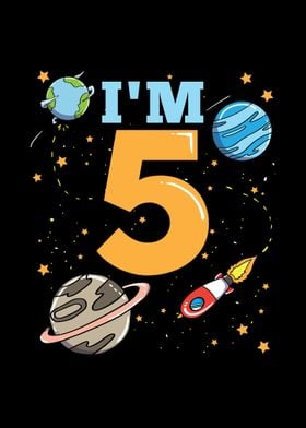 5th Birthday Space Astrono