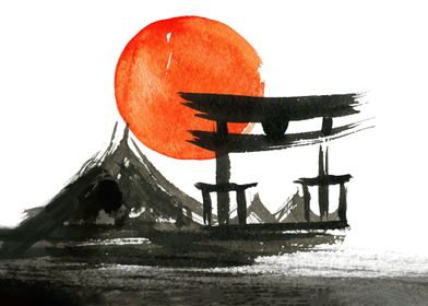 Japan in Watercolor