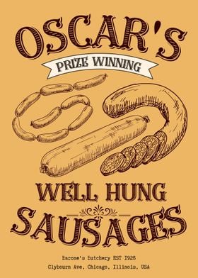 Oscars Sausages Retro