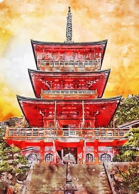 Japan in Watercolor